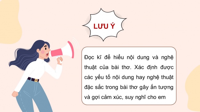 Soạn giáo án điện tử Ngữ văn 8 CD Bài 2 Viết 1: Viết đoạn văn ghi lại cảm nghĩ sau khi đọc một bài thơ sáu chữ, bảy chữ