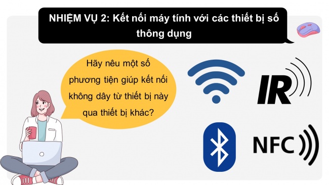 Soạn giáo án điện tử Tin học ứng dụng 11 Cánh diều Chủ đề A Bài 4: Thực hành với các thiết bị số