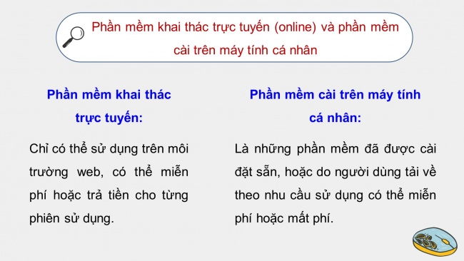 Soạn giáo án điện tử Tin học ứng dụng 11 Cánh diều Chủ đề A Bài 5: Phần mềm ứng dụng và dịch vụ phần mềm