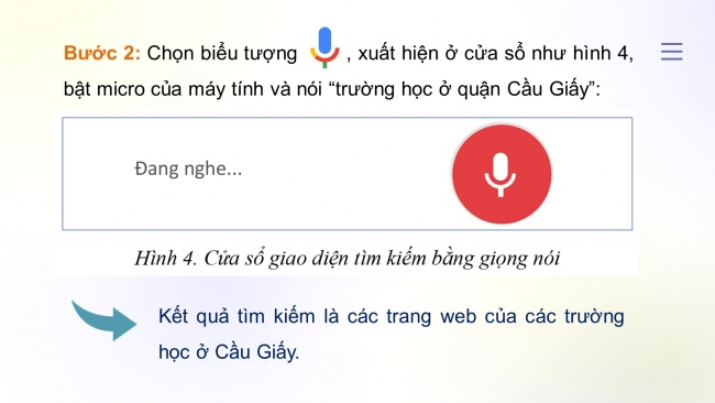 Soạn giáo án điện tử Tin học ứng dụng 11 Cánh diều Chủ đề C Bài 2: Thực hành một số tính năng hữu ích của máy tìm kiếm