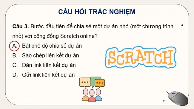 Soạn giáo án điện tử Tin học 8 CD Chủ đề C Bài 3: Bài tập nhóm: Thông tin với giải quyết vấn đề