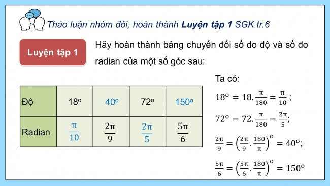 Soạn giáo án điện tử toán 11 Cánh diều Bài 1: Góc lượng giác. Giá trị lượng giác của góc lượng giác