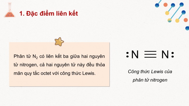 Soạn giáo án điện tử hóa học 11 Cánh diều  Bài 4: Đơn chất nitrogen