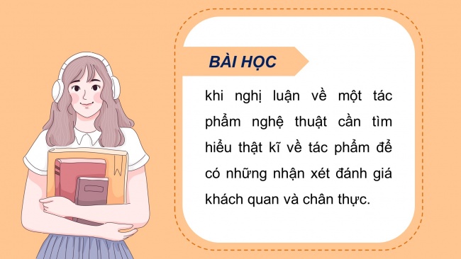 Soạn giáo án điện tử ngữ văn 11 Cánh diều  Bài 2 Viết: Viết bài nghị luận về một tác phẩm nghệ thuật