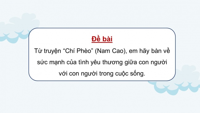 Soạn giáo án điện tử ngữ văn 11 Cánh diều  Bài 3 Viết: Viết bài văn nghị luận về một vấn đề đặt ra trong tác phẩm văn học