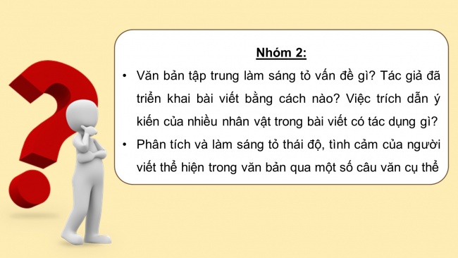 Soạn giáo án điện tử ngữ văn 11 Cánh diều Bài 4 Đọc 2: Tạ Quang Bửu - người thầy thông thái