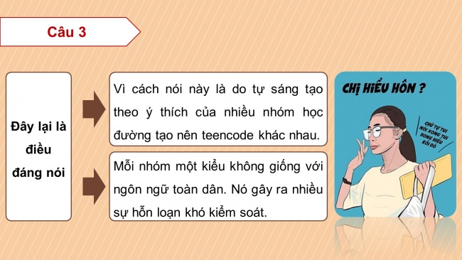 Soạn giáo án điện tử ngữ văn 11 Cánh diều Bài 4 Đọc 3: Tiếng Việt lớp trẻ bây giờ