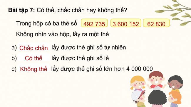 Soạn giáo án điện tử toán 4 CTST Bài 29: Em làm được những gì?