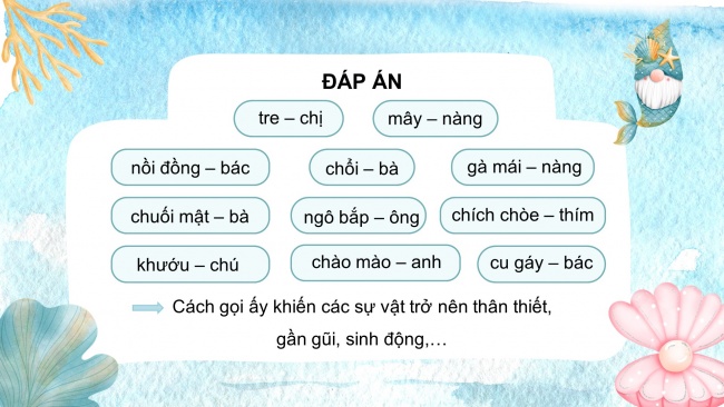 Soạn giáo án điện tử tiếng việt 4 CTST CĐ 3 Bài 7 Luyện từ và câu: Luyện tập về nhân hoá