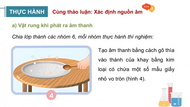 Soạn giáo án điện tử khoa học 4 CTST Bài 10: Âm thanh