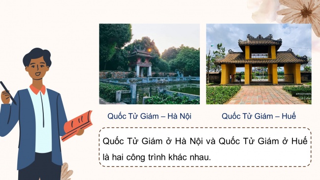 Soạn giáo án điện tử lịch sử và địa lí 4 CTST Bài 13: Văn Miếu - Quốc Tử Giám