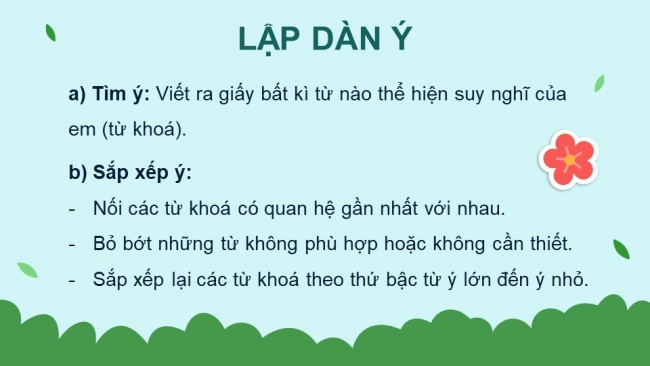 Soạn giáo án điện tử Tiếng Việt 4 CD Bài 7 Viết 2: Luyện tập viết đoạn văn tưởng tưởng