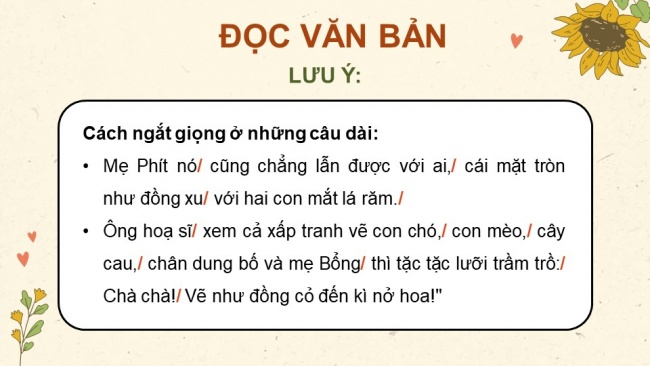 Soạn giáo án điện tử tiếng việt 4 KNTT Bài 18 Đọc Đồng Cỏ Nở Hoa