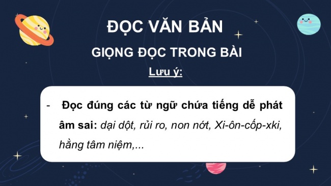 Soạn giáo án điện tử tiếng việt 4 KNTT Bài 24 Đọc Người Tìm Đường Lên Các Vì Sao