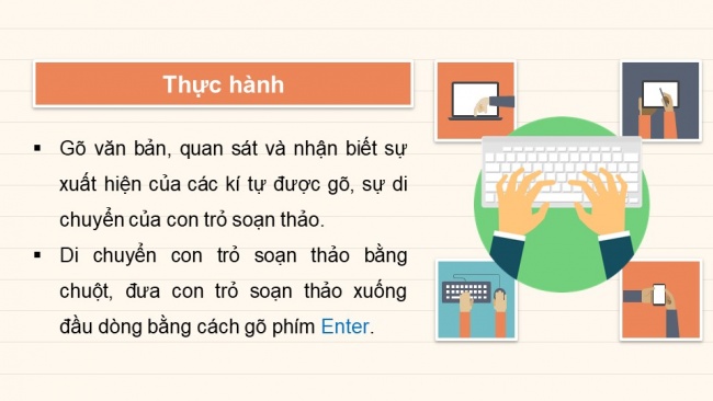 Soạn giáo án điện tử tin học 4 CTST Bài 7: Soạn thảo văn bản tiếng Việt