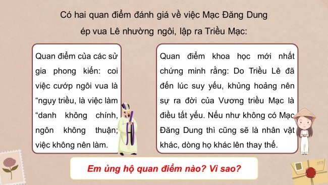 Soạn giáo án điện tử Lịch sử 8 KNTT Bài 5: Cuộc xung đột Nam - Bắc triều và Trịnh - Nguyễn