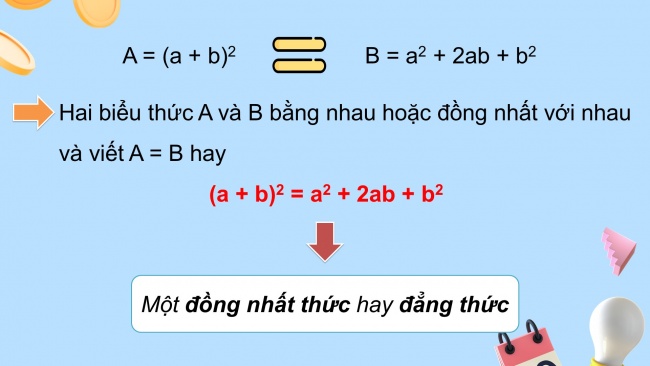 Soạn giáo án điện tử Toán 8 CTST Chương 1 Bài 3: Hằng đẳng thức đáng nhớ