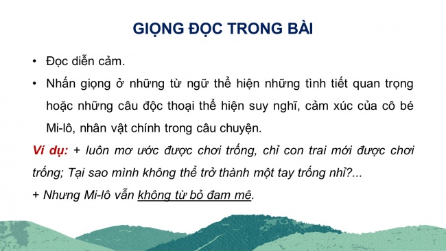 Soạn giáo án điện tử tiếng việt 4 KNTT Bài 6 Đọc: Nghệ sĩ trống