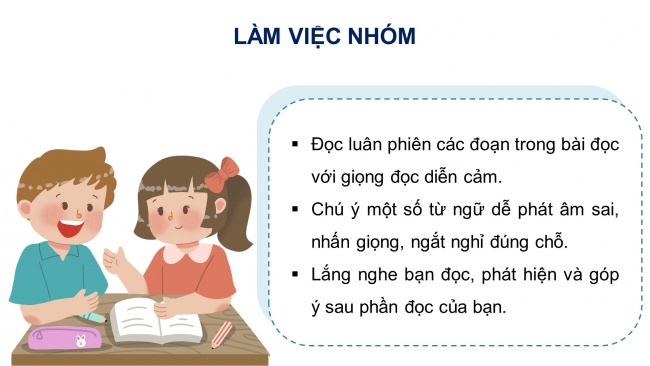 Soạn giáo án điện tử tiếng việt 4 KNTT Bài 10 Đọc: Tiếng nói của cỏ cây