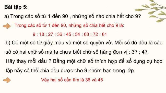 Soạn giáo án điện tử toán 4 CTST Bài 5: Em làm được những gì?