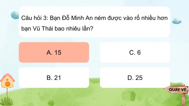 Soạn giáo án điện tử toán 4 CTST Bài 18: Số lần lặp lại của một sự kiện