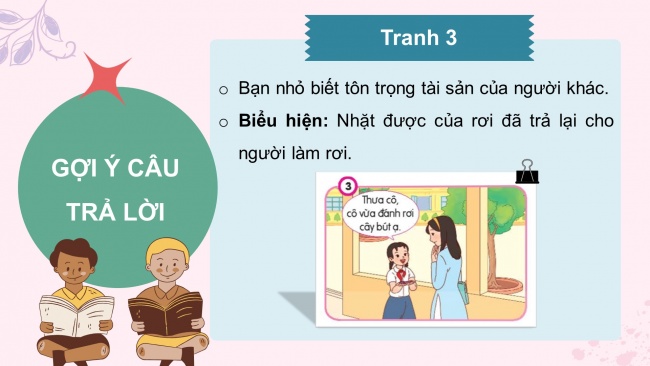 Soạn giáo án điện tử đạo đức 4 CTST bài 6: Em tôn trọng tài sản của người khác