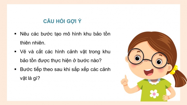 Soạn giáo án điện tử mĩ thuật 4 CTST bản 1 Bài 4: Mô hình khu bảo tồn thiên nhiên