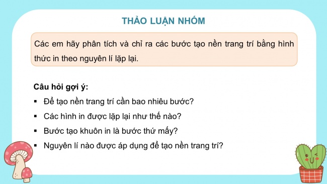 Soạn giáo án điện tử mĩ thuật 4 CTST bản 1 Bài 2: Hình in với giấy gói quà