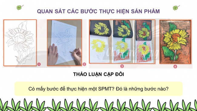 Soạn giáo án điện tử mĩ thuật 4 CTST bản 2 Bài 3: Thiên nhiên muôn hình