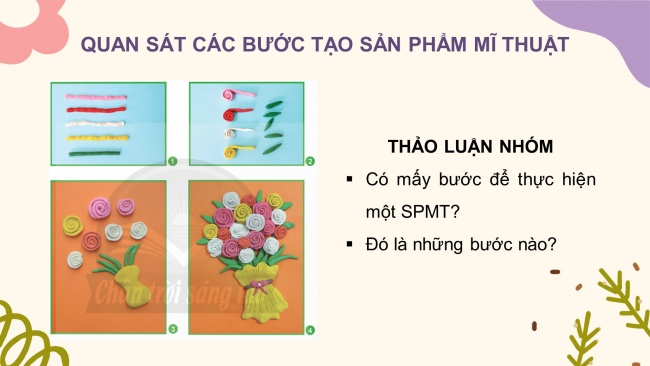 Soạn giáo án điện tử mĩ thuật 4 CTST bản 2 Bài 14: Món quà tri ân