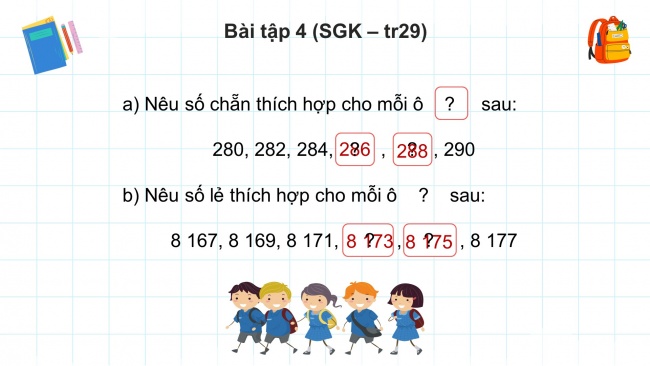 Soạn giáo án điện tử toán 4 cánh diều Bài 11: Luyện tập