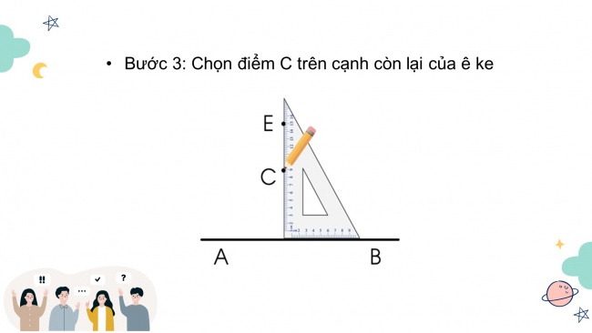 Soạn giáo án điện tử toán 4 cánh diều Bài 21: Hai đường thẳng vuông góc. Vẽ hai đường thẳng vuông góc