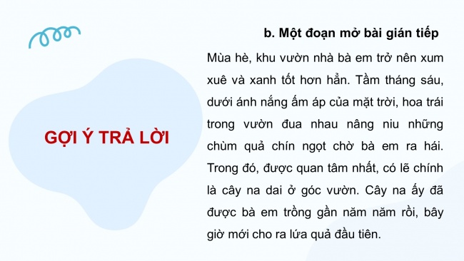 Soạn giáo án điện tử tiếng việt 4 cánh diều Bài 4 Viết 2: Luyện tập tả cây cối