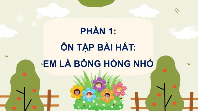 Soạn giáo án điện tử âm nhạc 4 cánh diều Tiết 2: Ôn tập hát; Lí thuyết âm nhạc: Khuông nhạc, dòng kẻ phụ, khoá Son, vị trí bảy nốt nhạc trên khuông nhạc