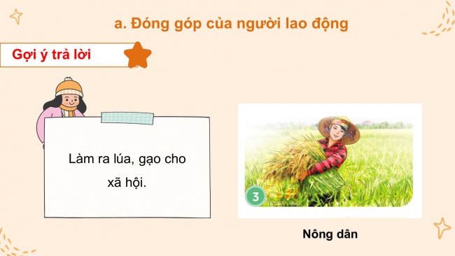 Soạn giáo án điện tử đạo đức 4 cánh diều Bài 1: Người lao động quanh em