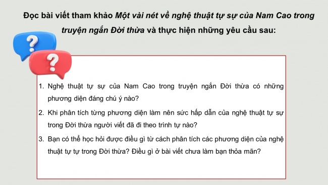 Soạn giáo án điện tử ngữ văn 11 KNTT Bài 1 Viết: Viết văn bản nghị luận về một tác phẩm truyện (Những đặc điểm trong phong cách kể của tác giả)