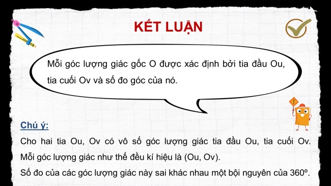 Soạn giáo án điện tử toán 11 KNTT Bài 1: Giá trị lượng giác của góc lượng giác