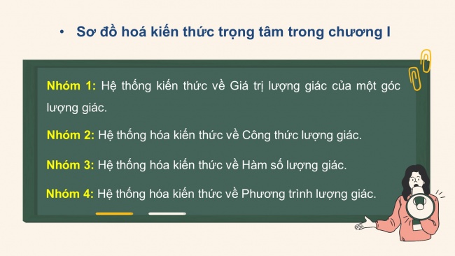 Soạn giáo án điện tử toán 11 KNTT : Bài tập cuối chương 1