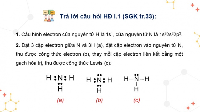 Soạn giáo án điện tử hóa học 11 KNTT Bài 5: Ammonia, Muối ammonium