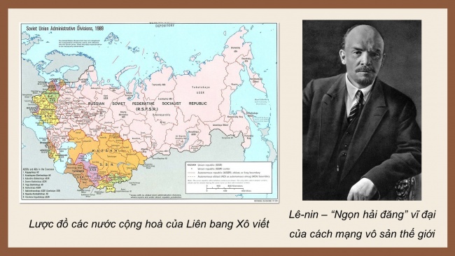 Soạn giáo án điện tử lịch sử 11 KNTT Bài 3: Sự hình thành Liên bang Cộng hoà xã hội chủ nghĩa Xô viết