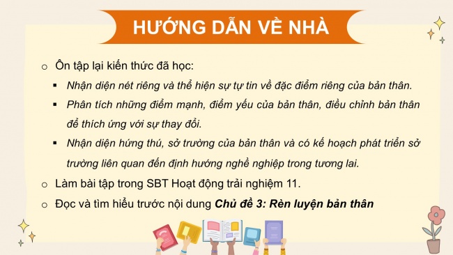 Soạn giáo án điện tử HĐTN 11 KNTT Chủ đề 2: Khám phá bản thân - Hoạt động 7, 8