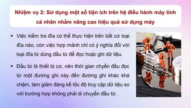 Soạn giáo án điện tử khoa học máy tính 11 KNTT Bài 2: Thực hành sử dụng hệ điều hành