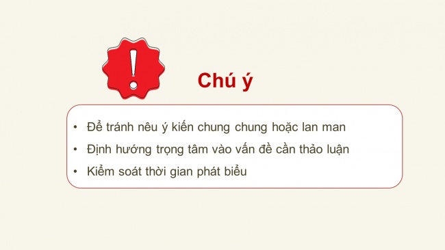 Soạn giáo án điện tử Ngữ văn 8 KNTT Bài 3 Nói và nghe: Thảo luận về một vấn đề trong đời sống phù hợp với lứa tuổi (ý thức trách nhiệm với cộng đồng của học sinh)