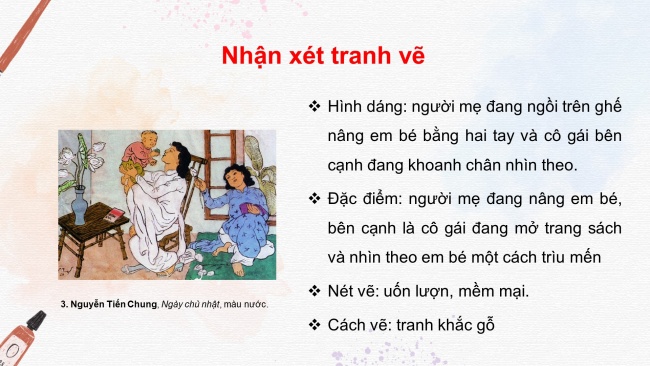 Soạn giáo án điện tử Mĩ thuật 8 CTST (bản 2) Bài 3: Vẽ dáng người