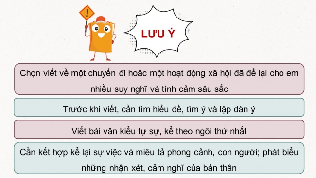 Soạn giáo án điện tử Ngữ văn 8 CD Bài 1 Viết: Kể lại một chuyến đi hoặc một hoạt động xã hội