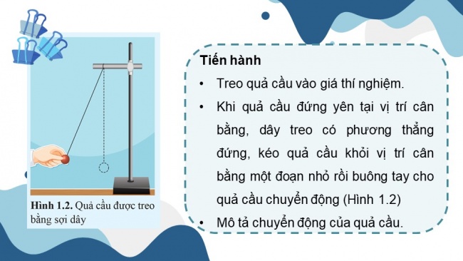 Soạn giáo án điện tử vật lí 11 Cánh diều Bài 1: Dao động điều hoà (P1)