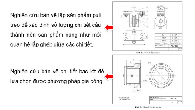 Soạn giáo án điện tử công nghệ cơ khí 11 Cánh diều Bài 2: Quy trình chế tạo cơ khí