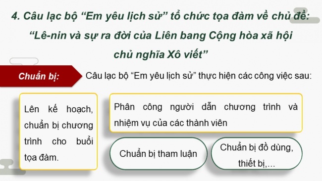 Soạn giáo án điện tử lịch sử 11 Cánh diều: Thực hành Chủ đề 2