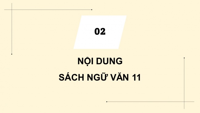 Soạn giáo án điện tử ngữ văn 11 Cánh diều Bài Mở đầu