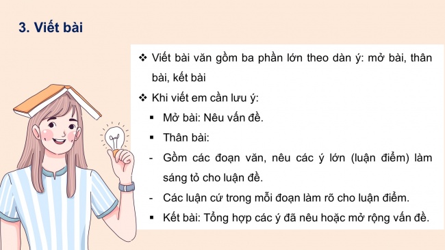 Soạn giáo án điện tử ngữ văn 11 Cánh diều  Bài 1 Viết: Viết bài nghị luận xã hội về một tư tưởng, đạo lí